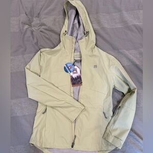 Avalanche Lime Green rain Jacket